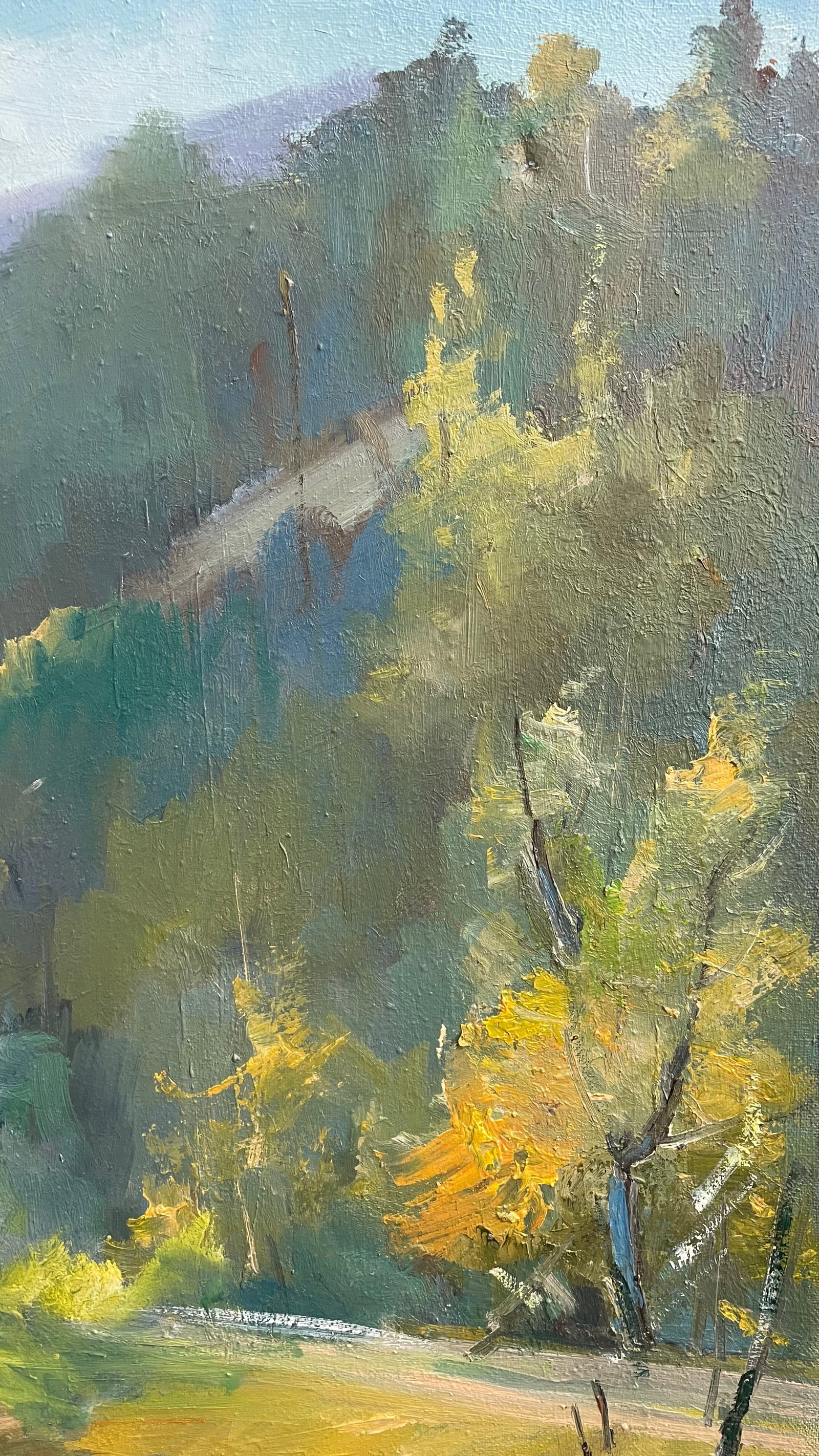 Oil painting Automn in the mountains Ivan Romanyuk - 7
