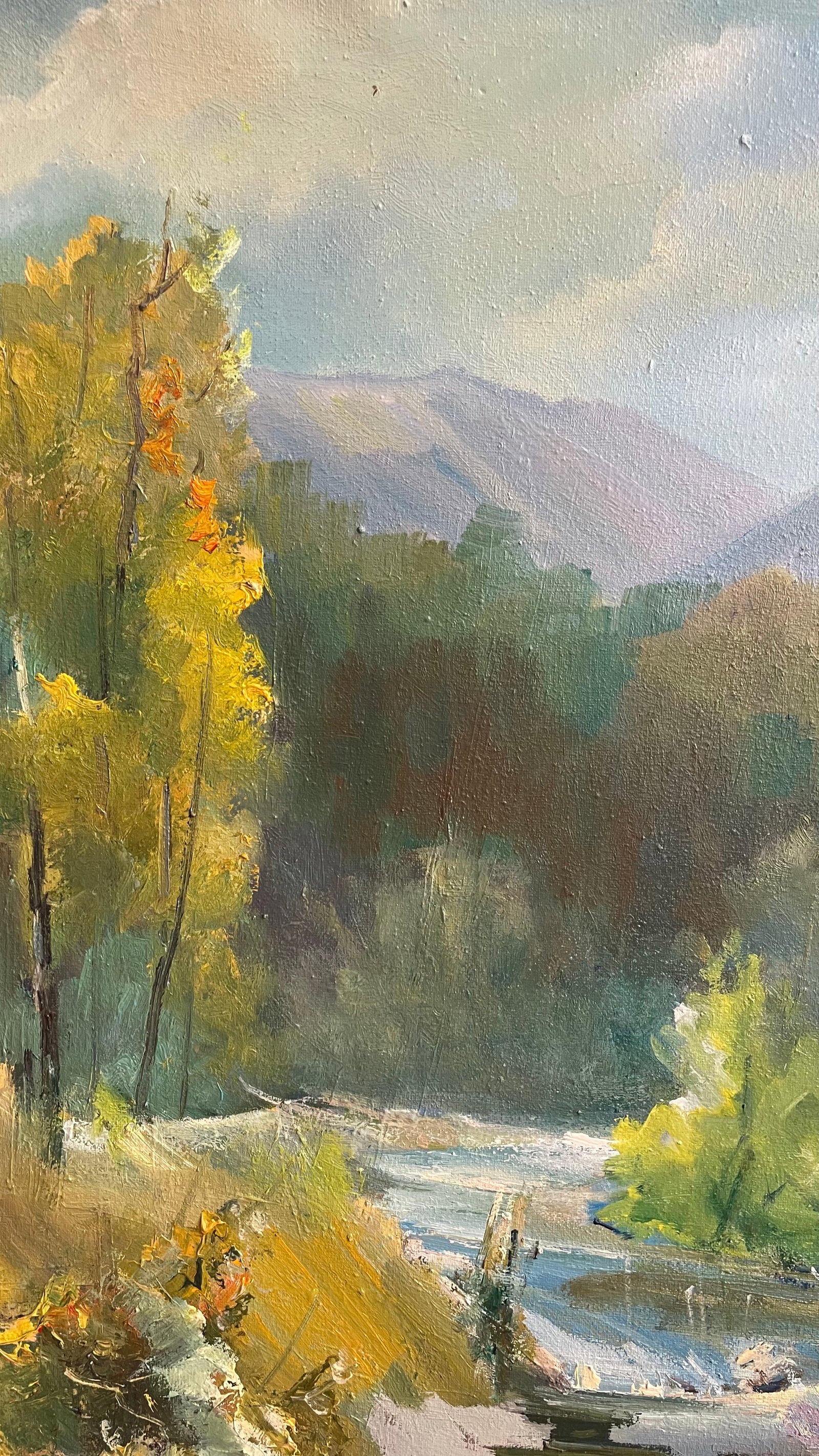 Oil painting Automn in the mountains Ivan Romanyuk - 9