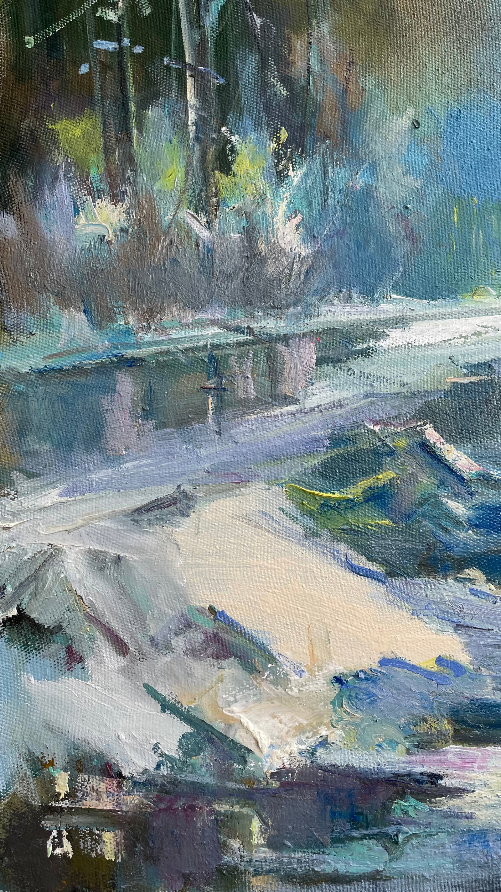 Oil painting Deep winter Ivan Romanyuk - 6