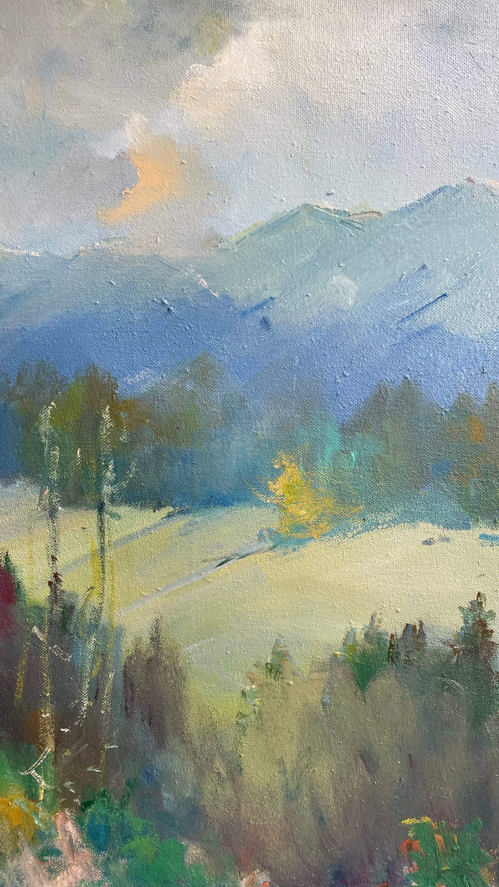 Oil painting Hills Ivan Romanyuk - 5