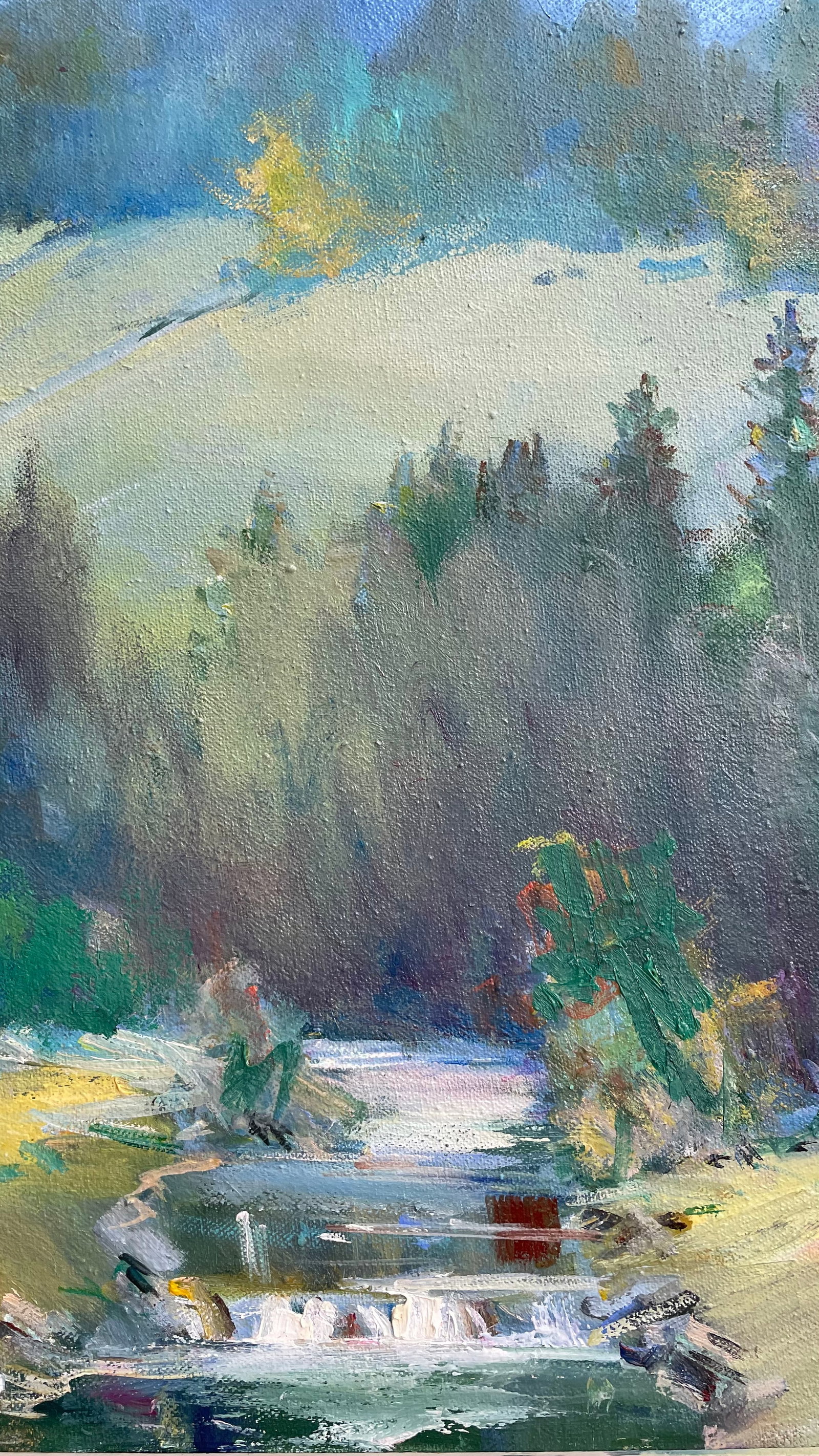 Oil painting Hills Ivan Romanyuk - 8