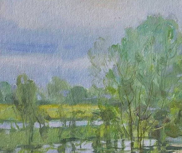 Oil painting May Oleksandr Oleksandrovich Nazarenko - 2