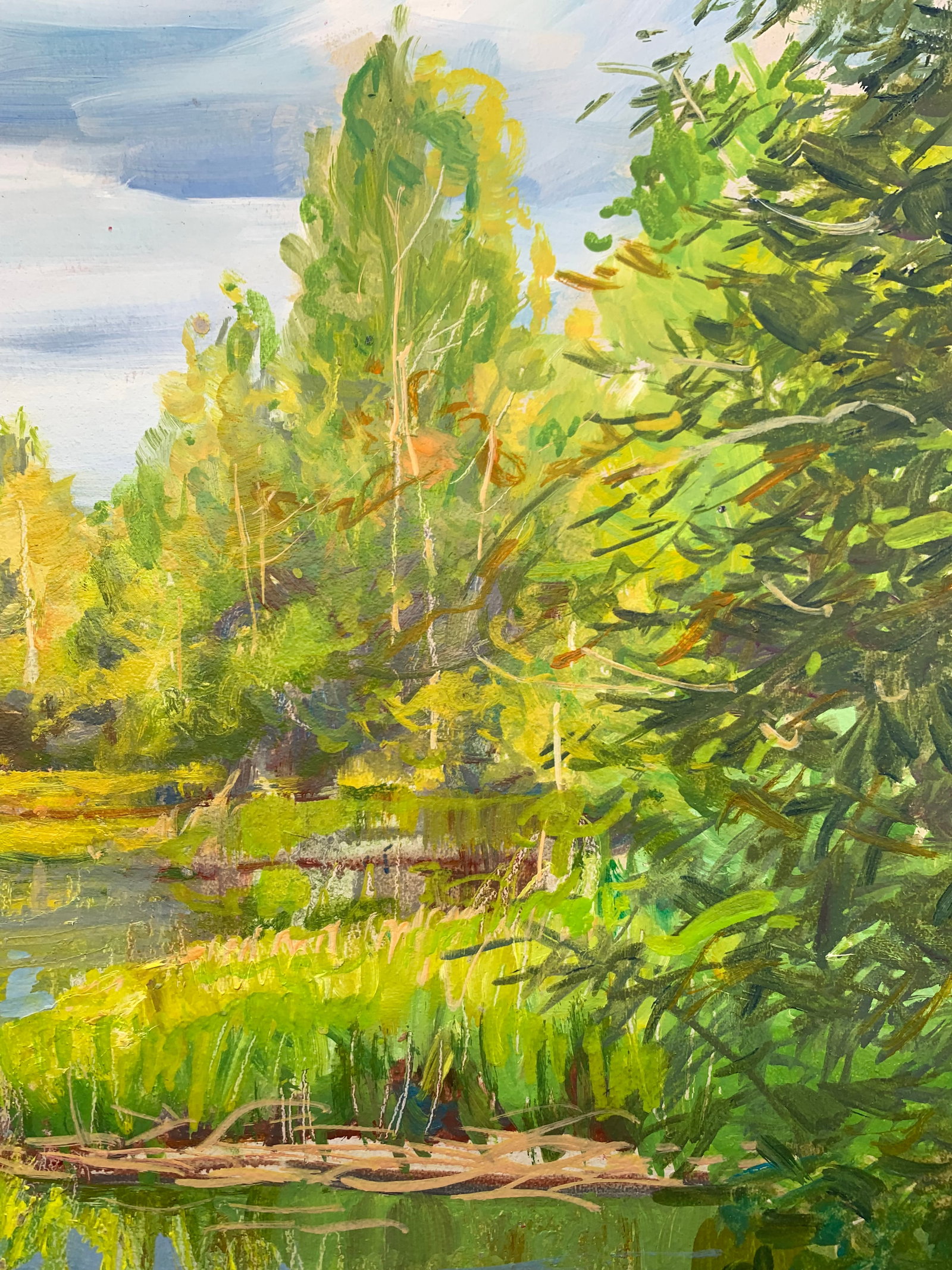 Oil painting October Oleksandr Oleksandrovich Nazarenko - 10