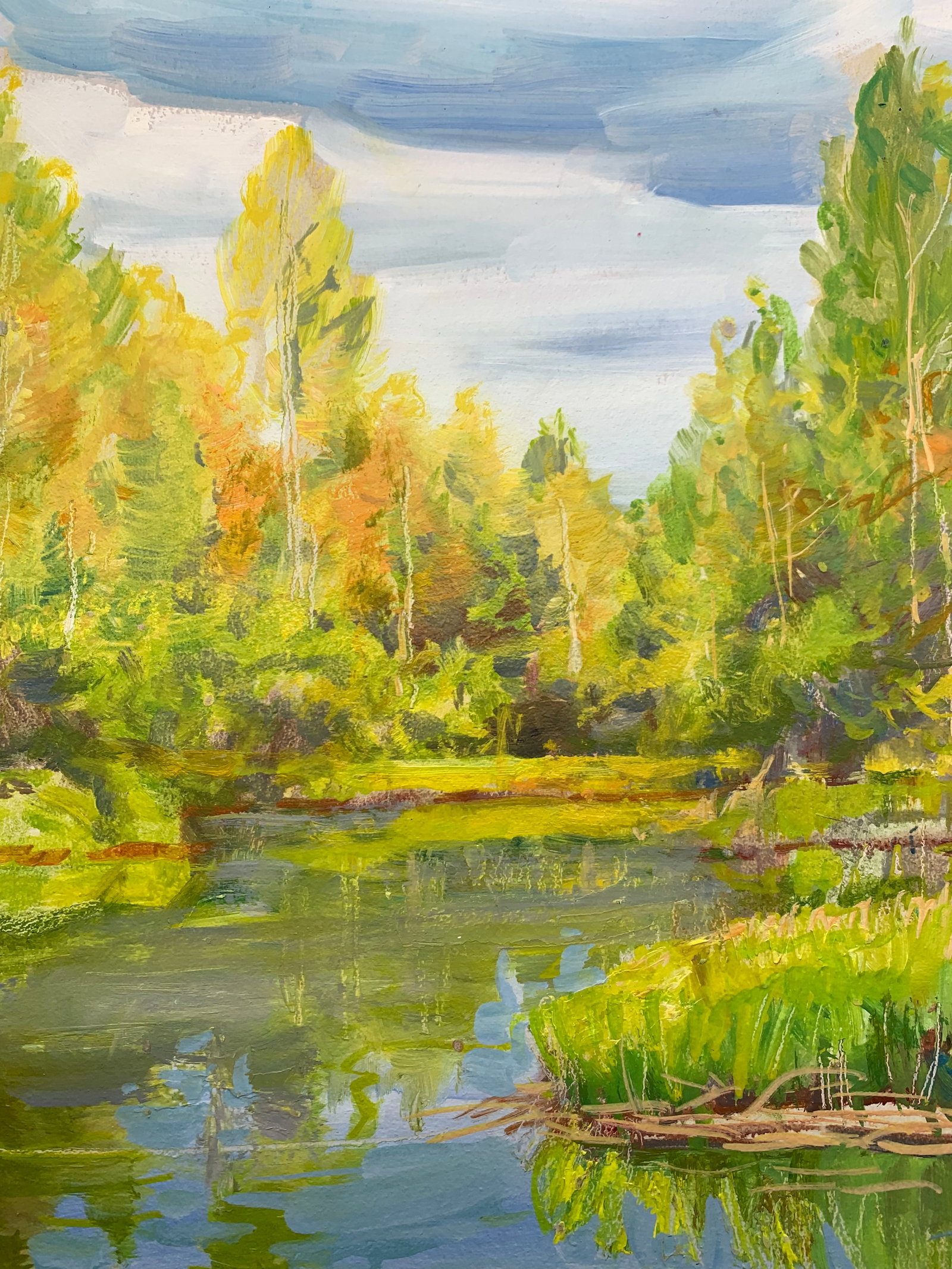 Oil painting October Oleksandr Oleksandrovich Nazarenko - 7