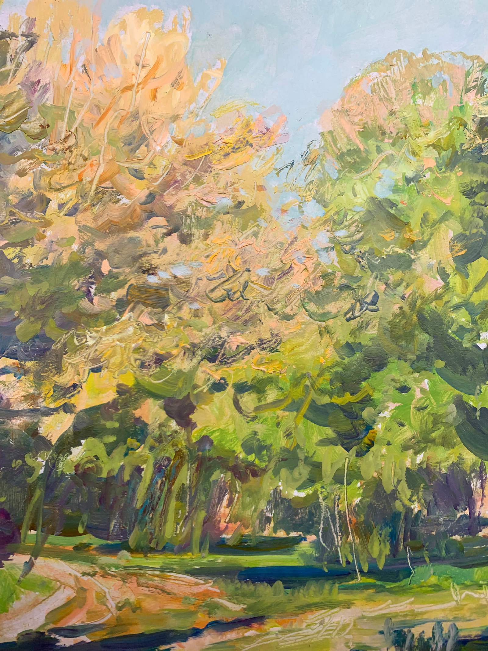 Oil painting Warm day Oleksandr Oleksandrovich Nazarenko - 4