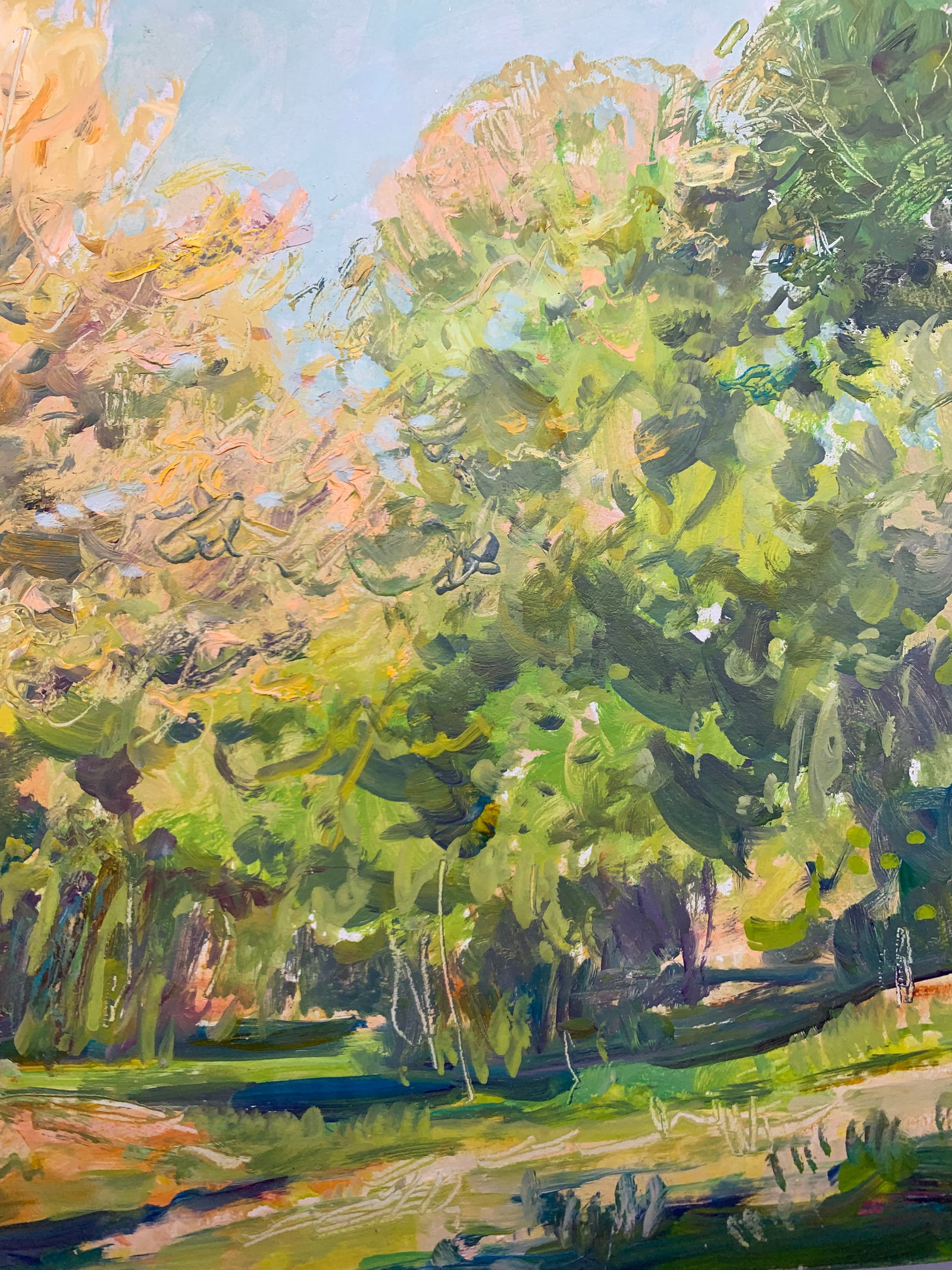 Oil painting Warm day Oleksandr Oleksandrovich Nazarenko - 6