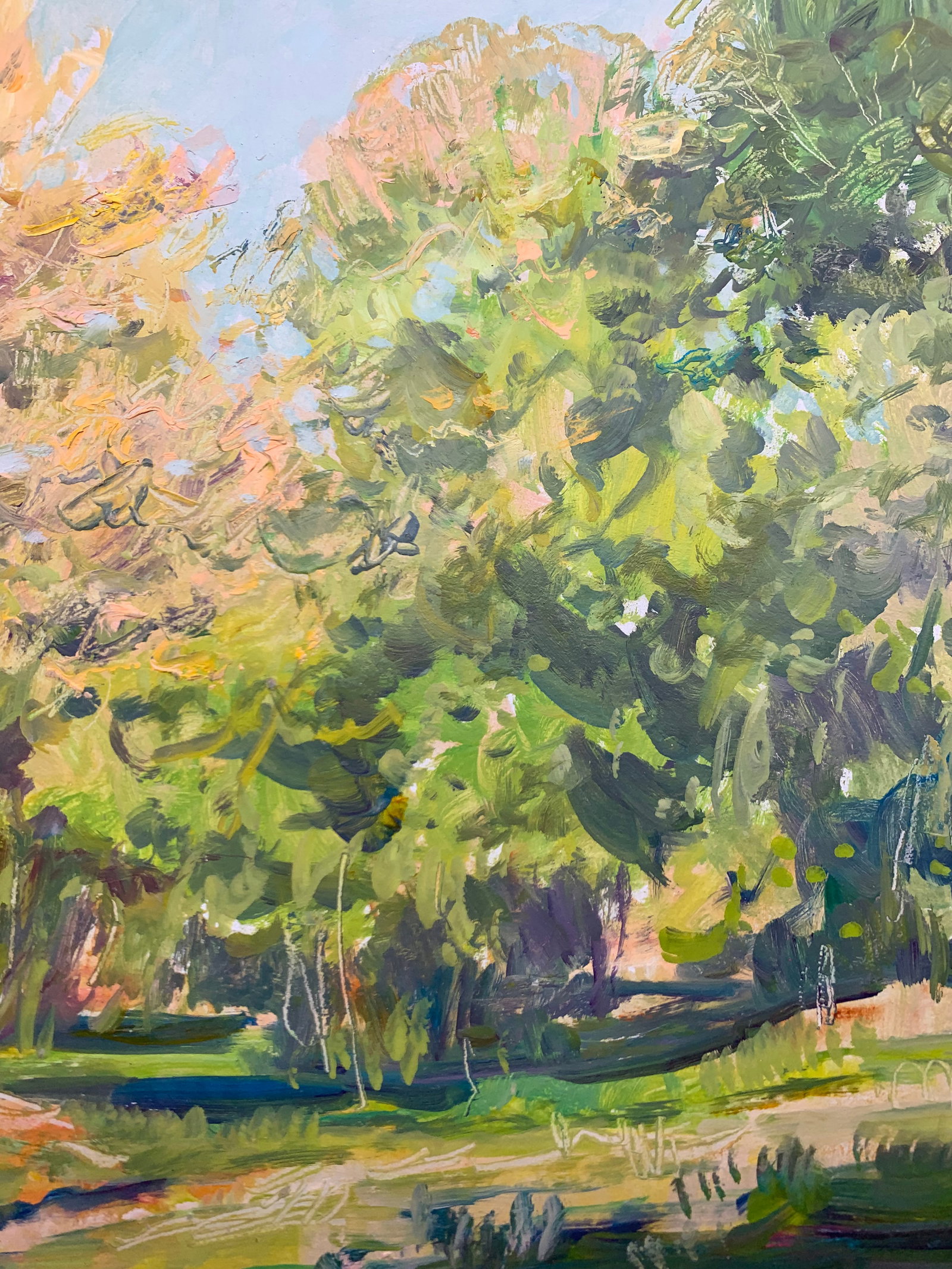 Oil painting Warm day Oleksandr Oleksandrovich Nazarenko - 7