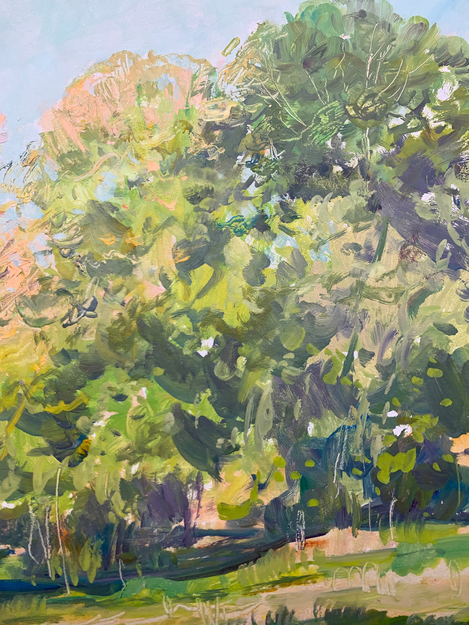 Oil painting Warm day Oleksandr Oleksandrovich Nazarenko - 8