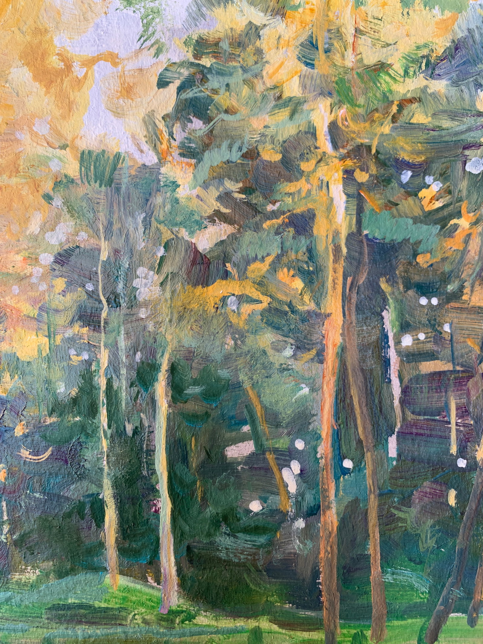 Oil painting In the forest Oleksandr Oleksandrovich Nazarenko - 15
