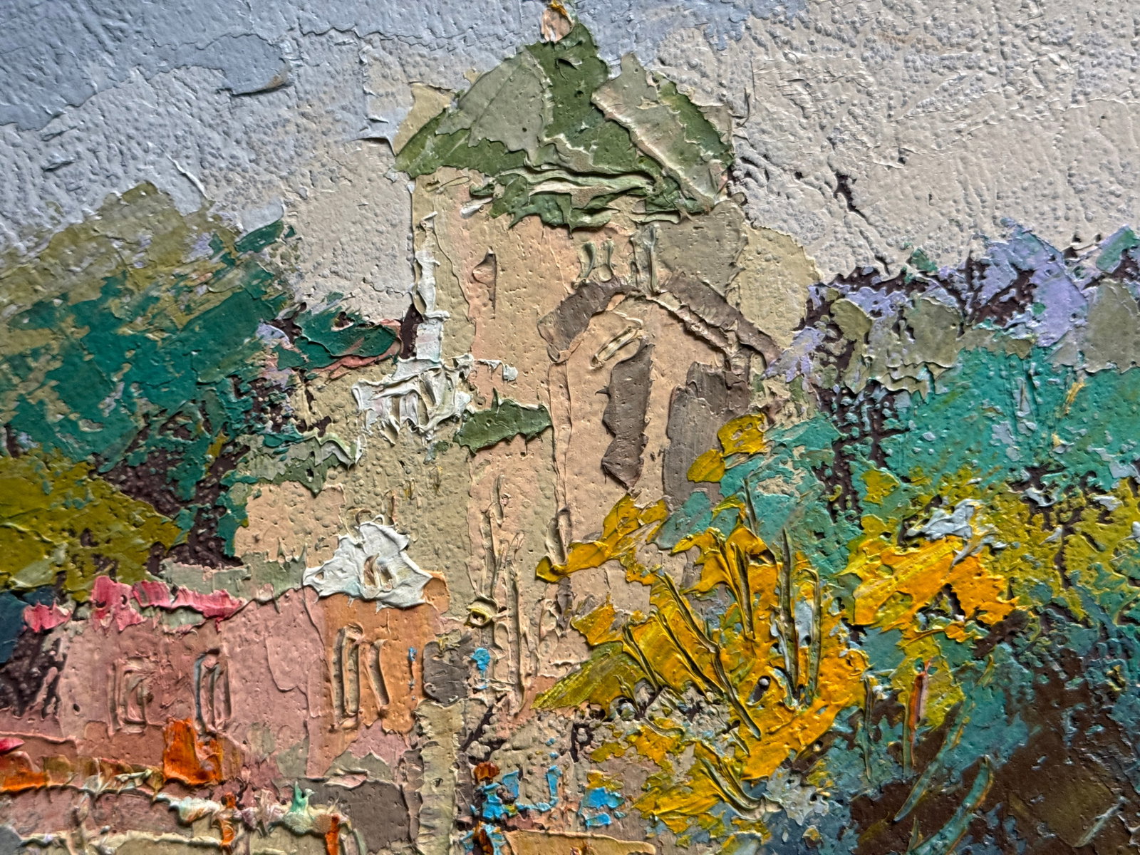 Oil painting with frame Lviv St. George's Cathedral K. Leonid - 4