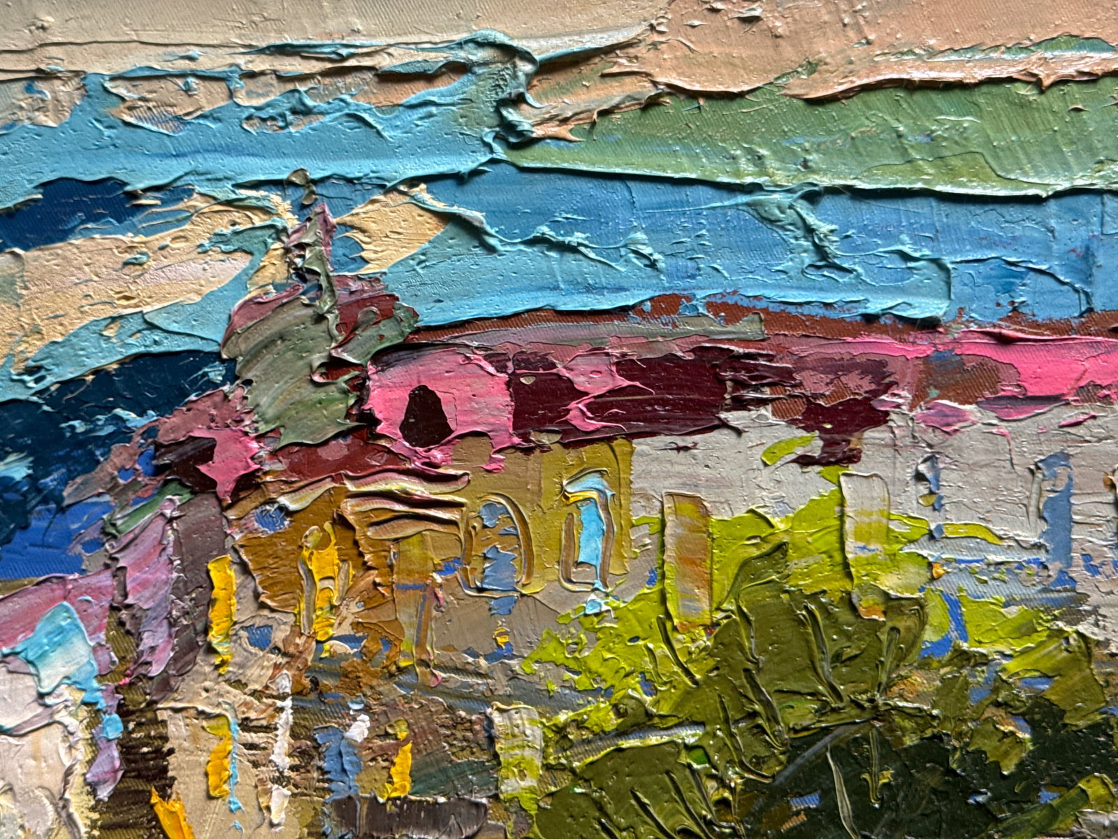 Oil painting with frame Lviv K. Leonid - 4