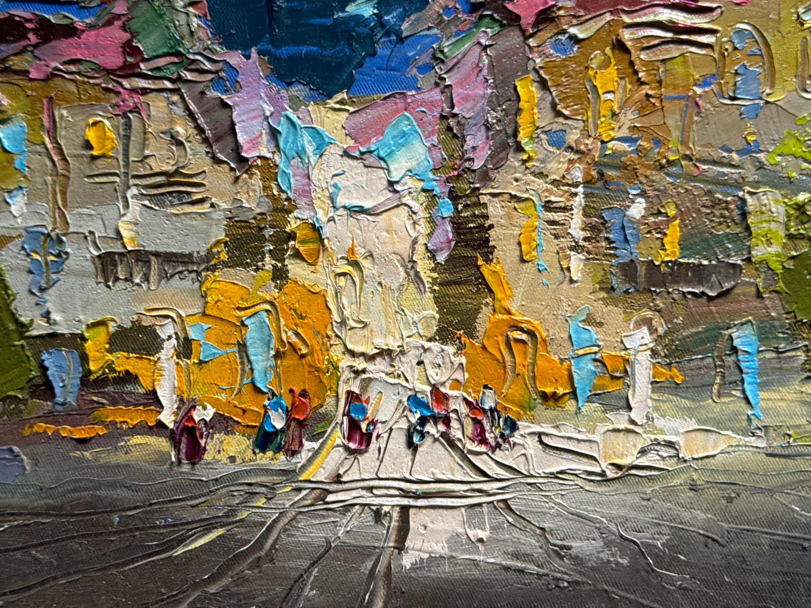 Oil painting with frame Lviv K. Leonid - 6
