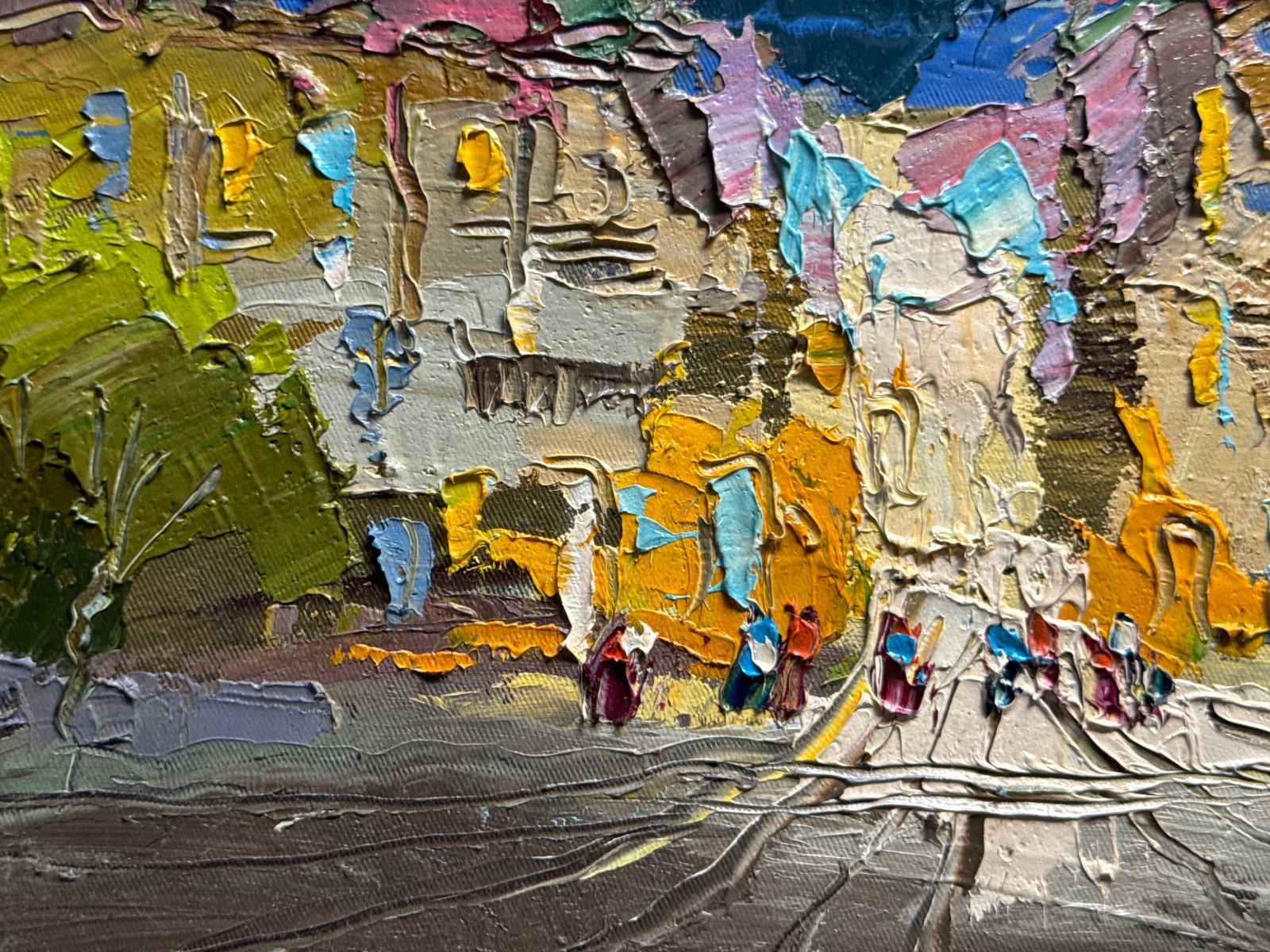 Oil painting with frame Lviv K. Leonid - 7