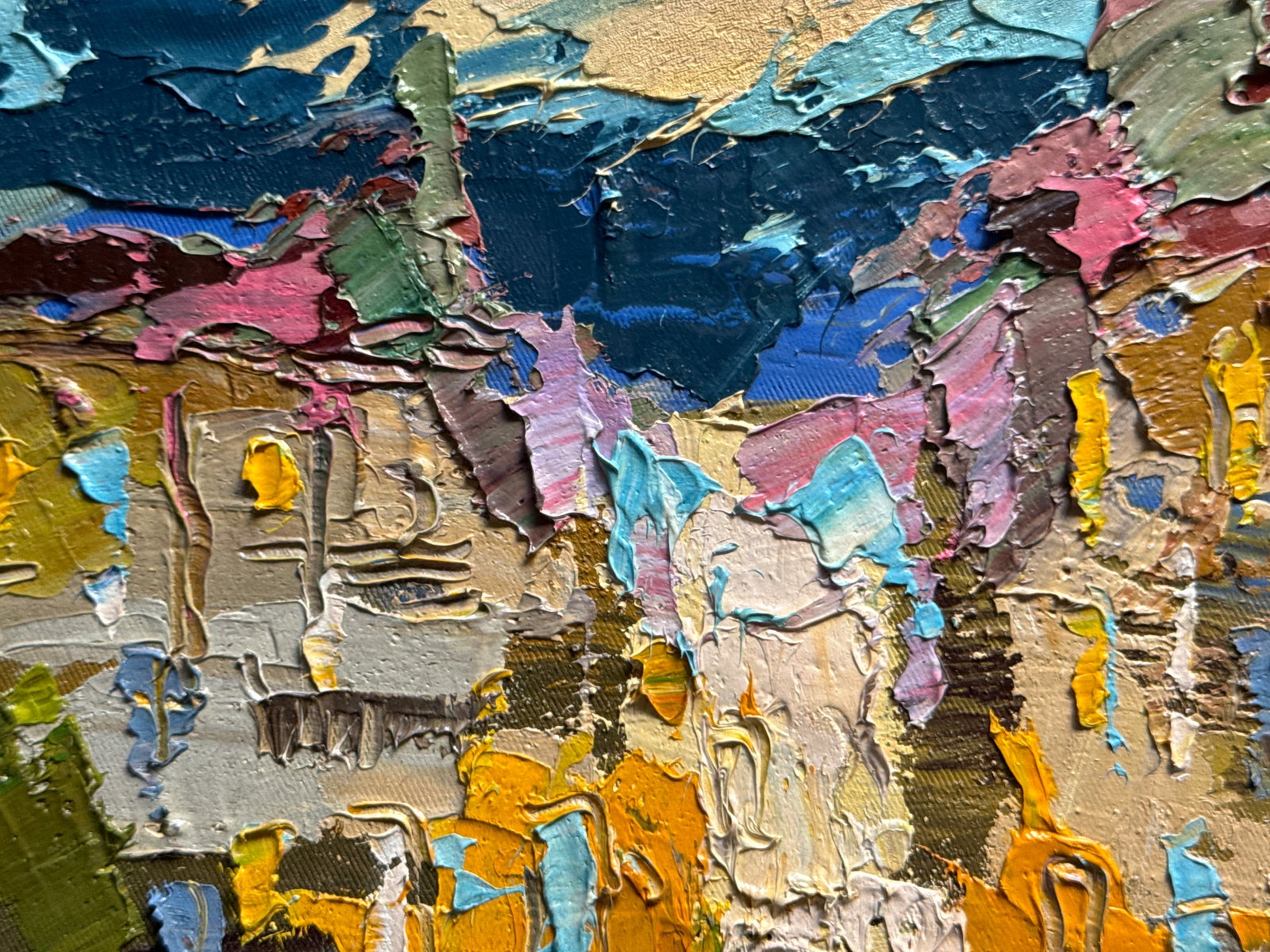 Oil painting with frame Lviv K. Leonid - 8