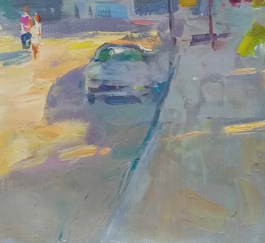 Oil painting In the city Serg Kovalenko - 6