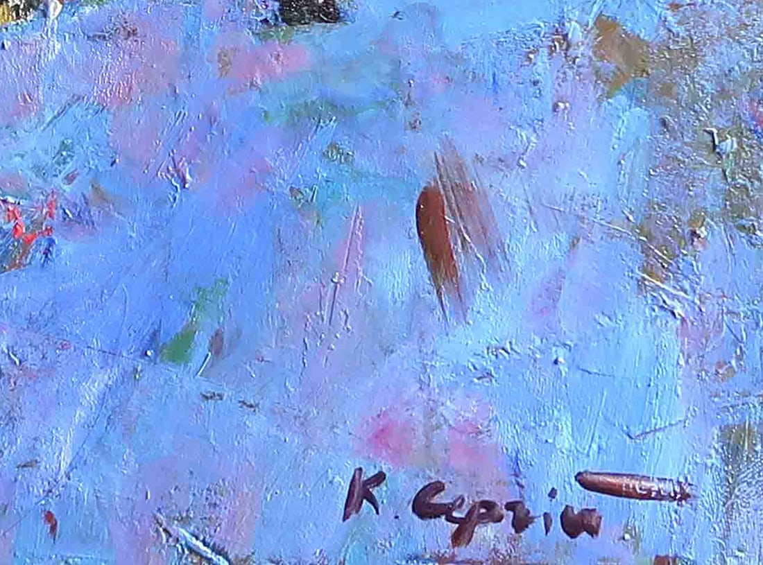 Oil painting Winter Serg Kovalenko - 5