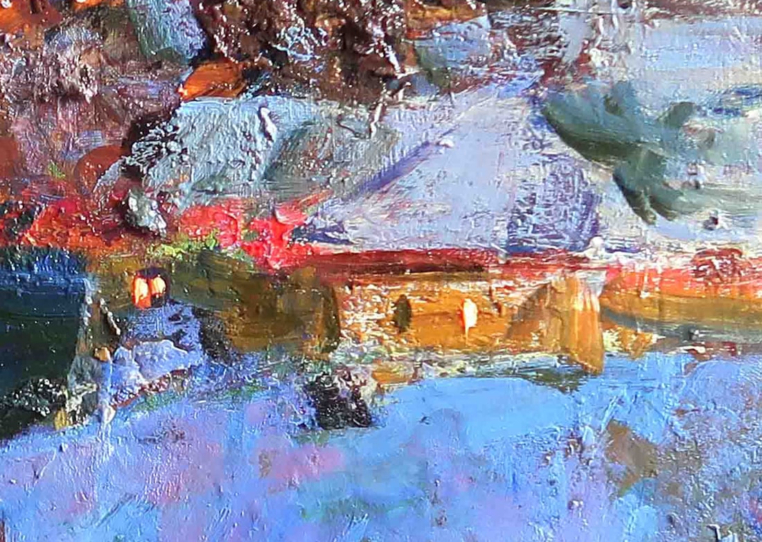 Oil painting Winter Serg Kovalenko - 8