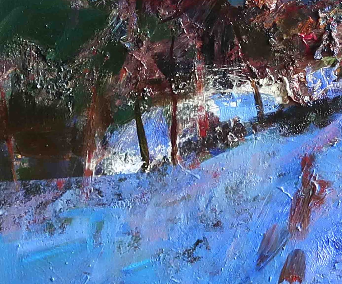 Oil painting Winter Serg Kovalenko - 9