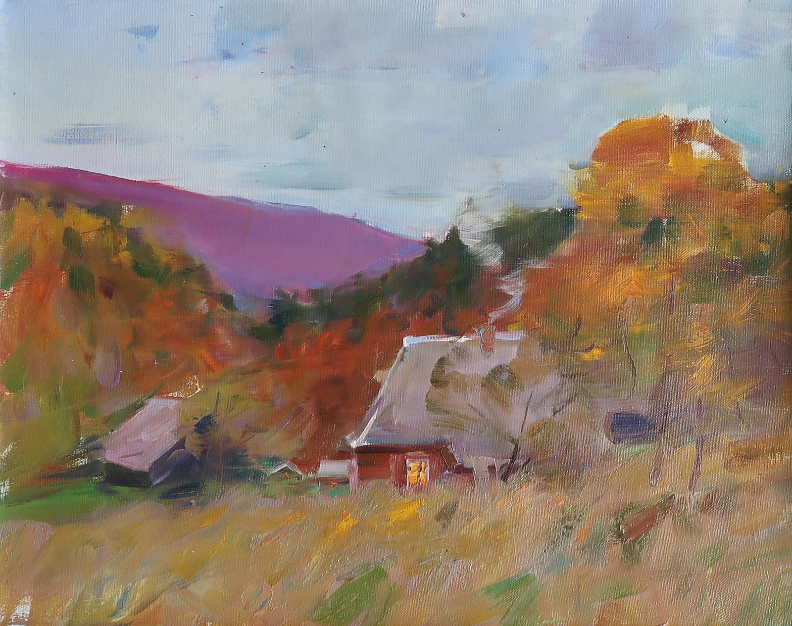 Oil painting Serg Kovalenko: Title: Oil painting Serg Kovalenko Description: 85SK Painter: Serg Kovalenko Size: 50x40 cm/19.7x15.7 inches Components: oil, canvas Original painting CONDITION: exellent ERA: modern Graduated from