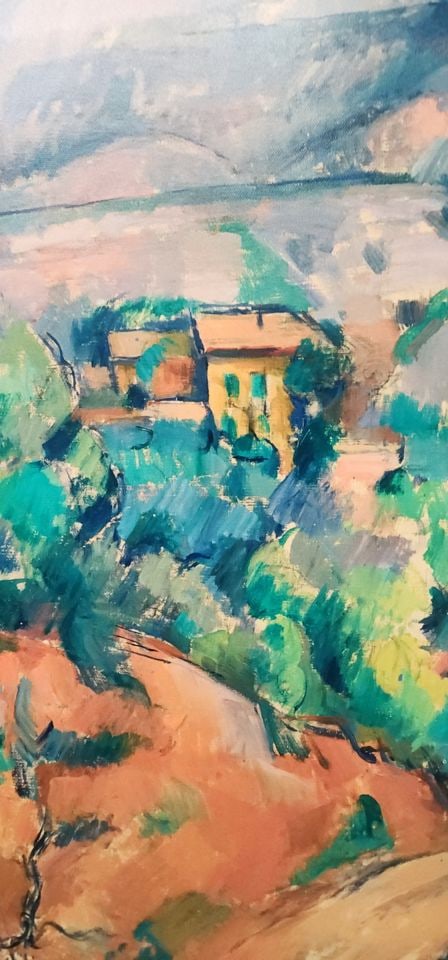 Museum Quality 40x30 Giclee Print Repro on Canvas of Paul Cézanne's "Mont Sainte-Victoire" (c. - 3