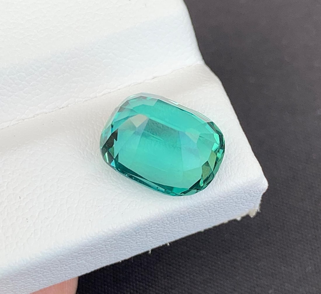 Blue Lagoon Tourmaline Gemstone: Natural October Birthstone, Afghanistan (6.25 CT) (1 of 3)