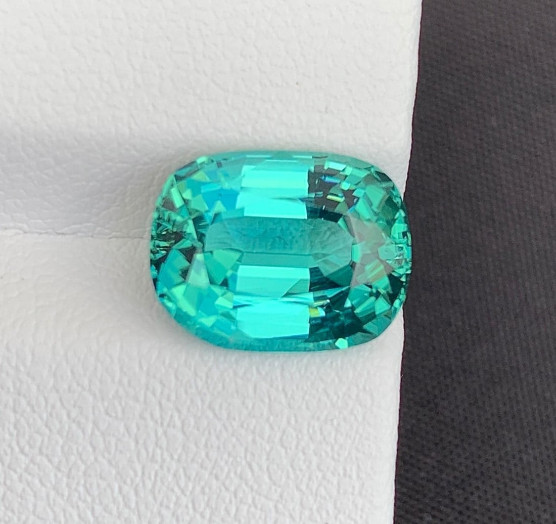 Blue Lagoon Tourmaline Gemstone: Natural October Birthstone, Afghanistan (6.25 CT) - 2