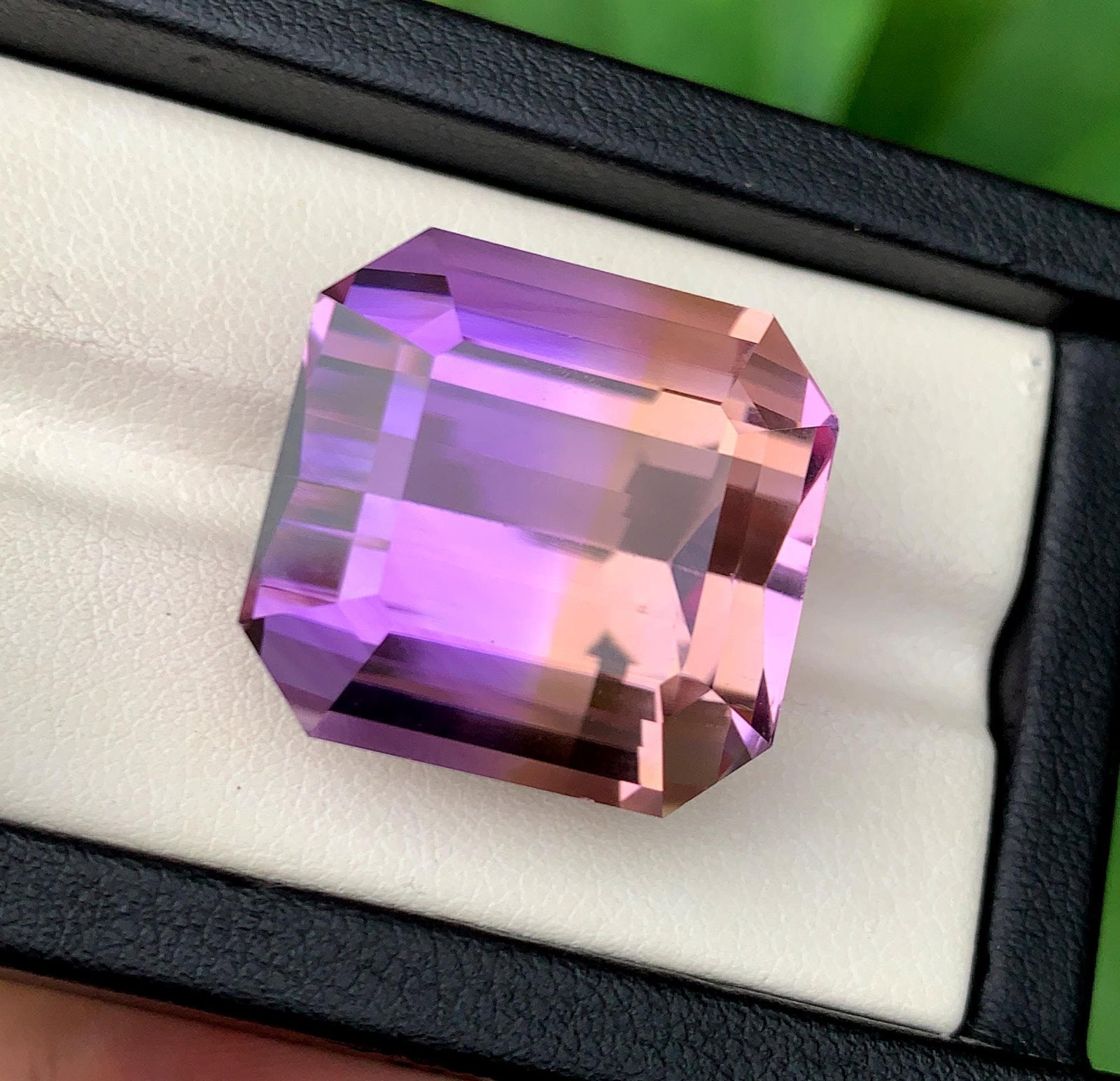 Emerald Cut Ametrine Gemstone: Natural Bolivian February Birthstone (54.52 CT) - 4