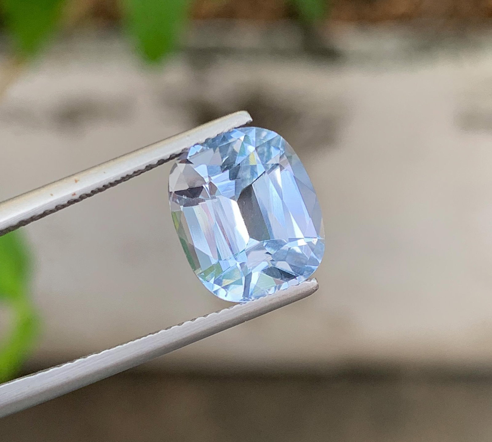 Santa Maria Aquamarine Gemstone: 4.52 Ct Cushion Cut Madagascar Beryl for Jewelry Making - 5