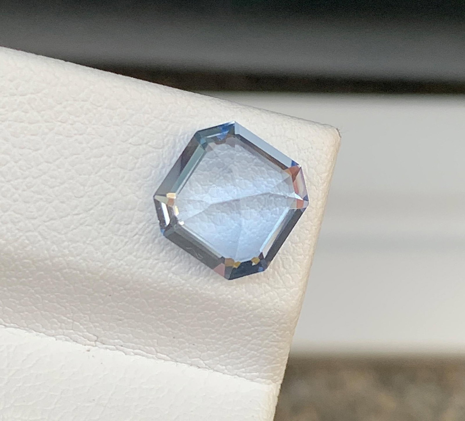 Santa Maria Aquamarine Gemstone: 2.45 CT Asscher Cut Beryl (1 of 6)
