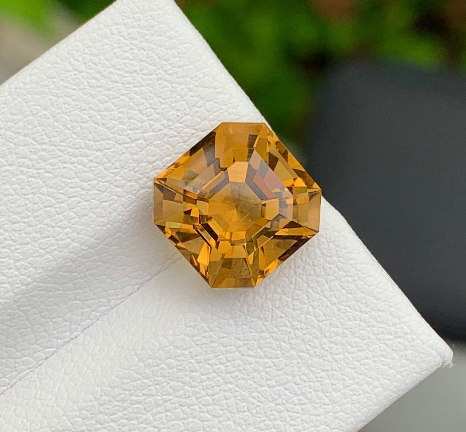 Natural Yellow Citrine Gemstone 5.30 Carat - Golden Yellow Loose Citrine for Ring Pendant Jewelry - - 2
