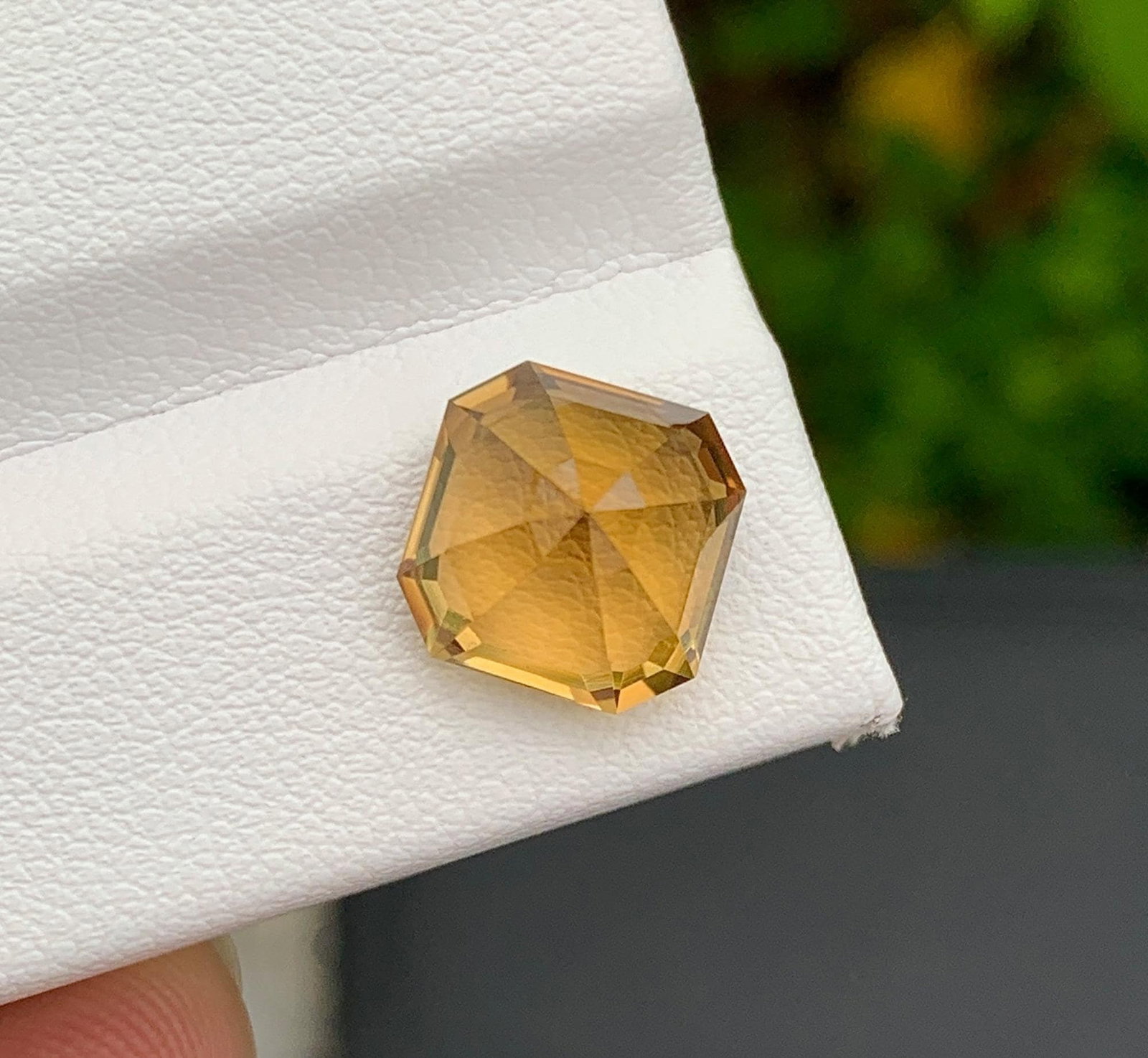 Natural Yellow Citrine Gemstone 5.30 Carat - Golden Yellow Loose Citrine for Ring Pendant Jewelry - - 3