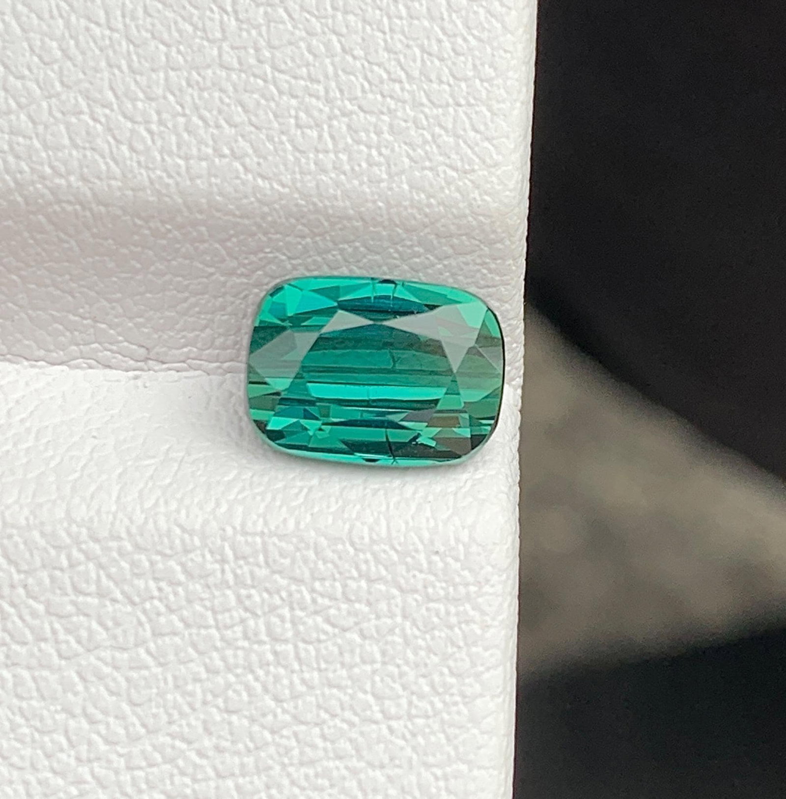 Blue Green Tourmaline Gemstone: Natural October Birthstone, Africa (1.96 CT) - 2