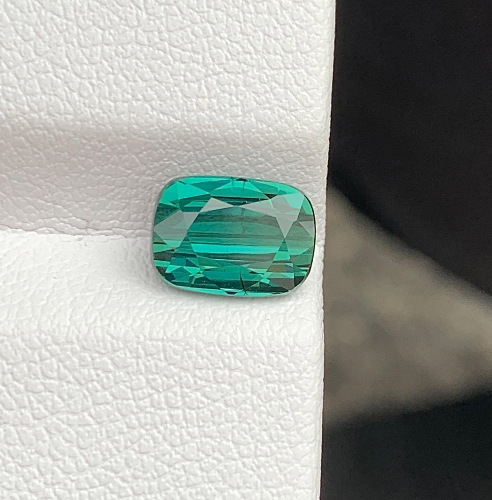 Blue Green Tourmaline Gemstone: Natural October Birthstone, Africa (1.96 CT) - 3