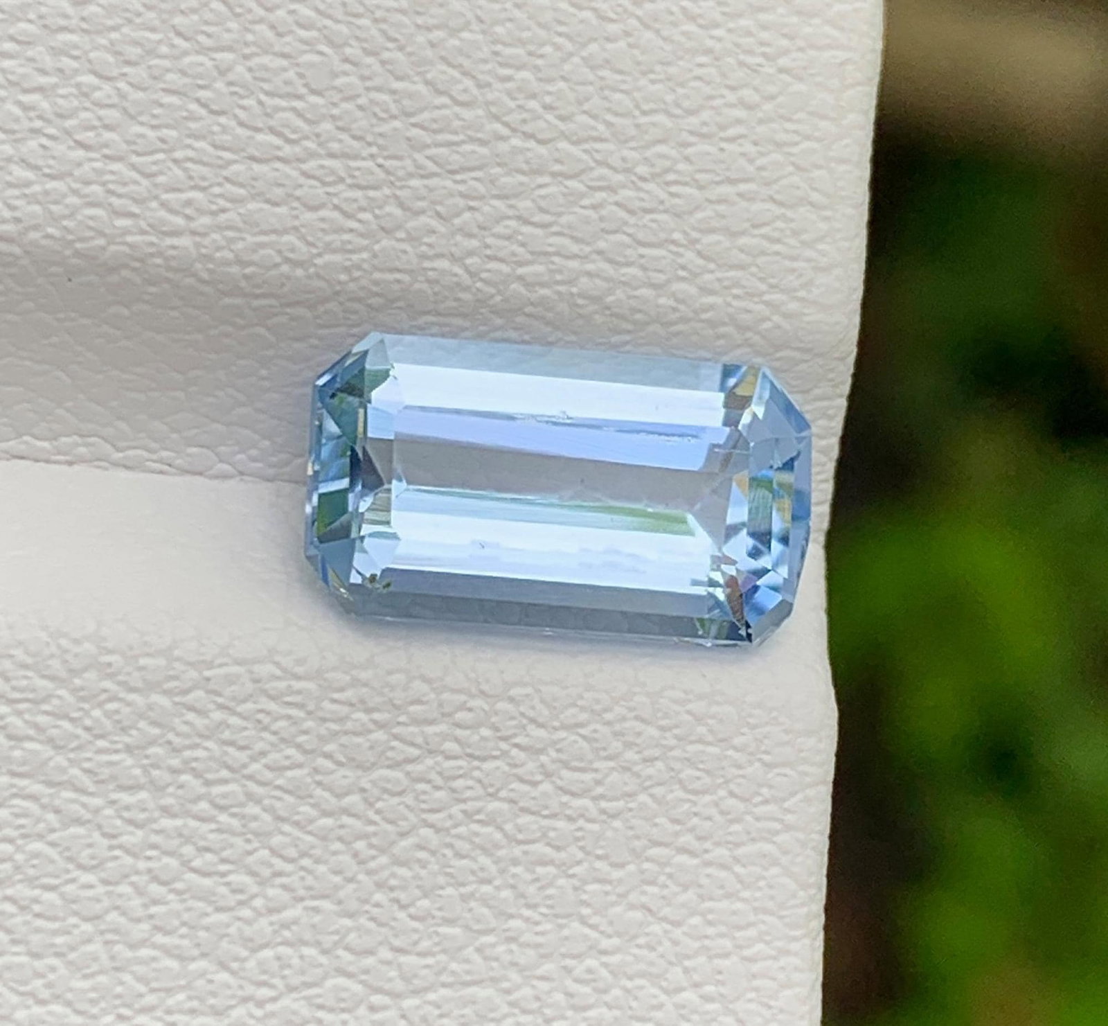 Santa Maria Aquamarine Gemstone: 2.66 Ct Emerald Cut Madagascar Beryl for Jewelry Making - 5