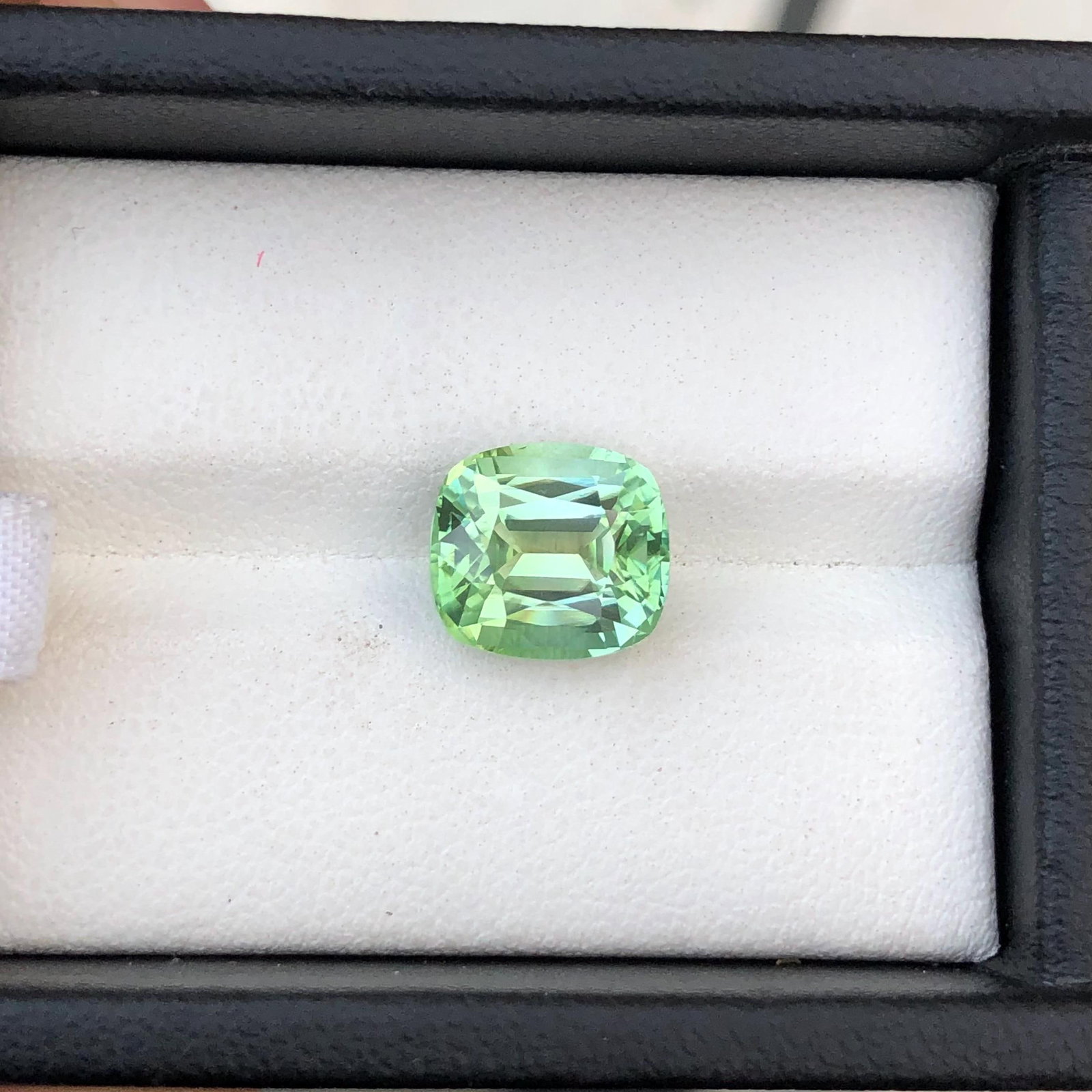 4.275 CT Faceted Mint Green Tourmaline Gemstone: October Birthstone - 7