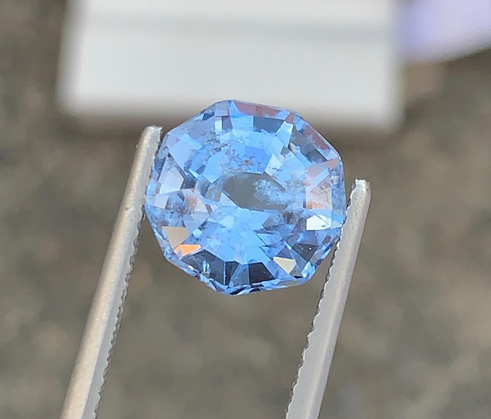 Santa Maria Aquamarine Gemstone: 3.73 CT Fancy Cut Beryl - 5