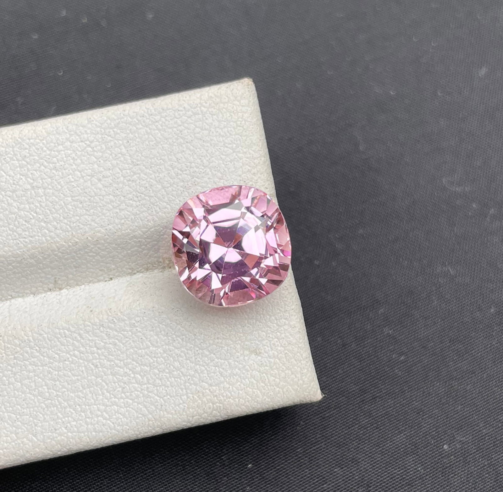 Pink Kunzite Gemstone: Eye Clean Ascher Cut, 8.35 Carats - 2