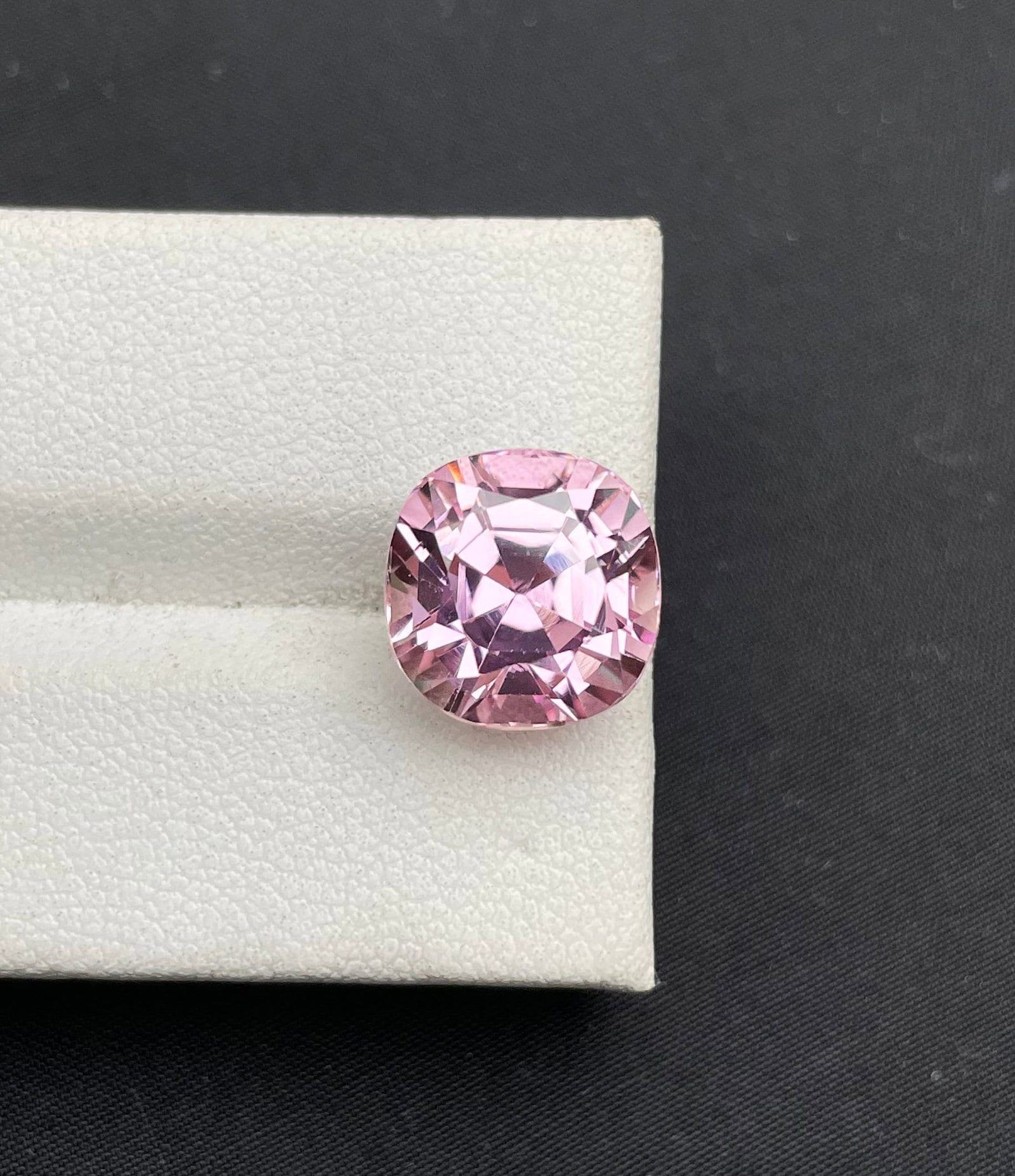 Pink Kunzite Gemstone: Eye Clean Ascher Cut, 8.35 Carats - 3
