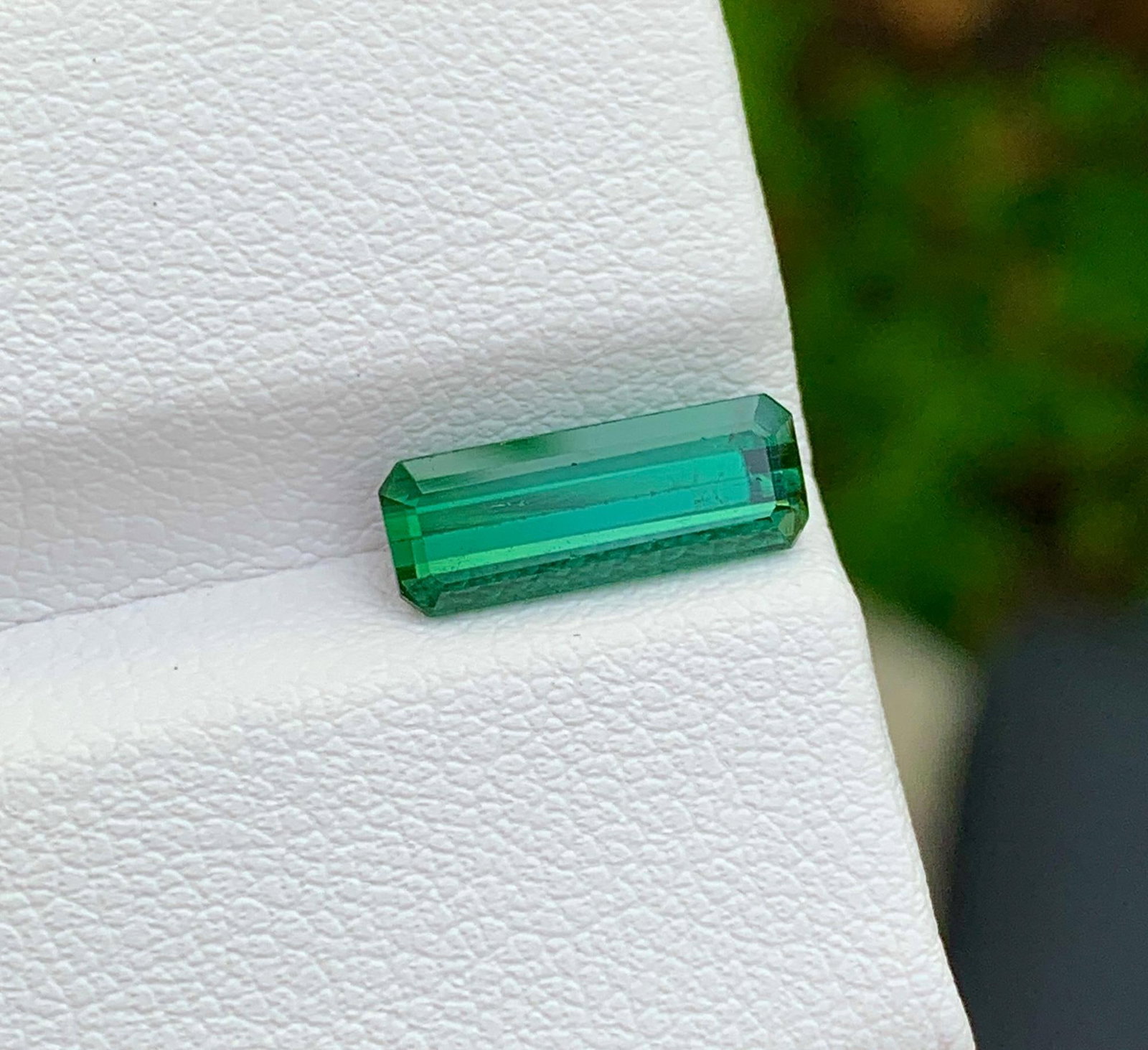 Natural Bluish Green Tourmaline Gemstone 1.70 Carat - Loose Tourmaline for Ring Pendant Jewelry - - 2