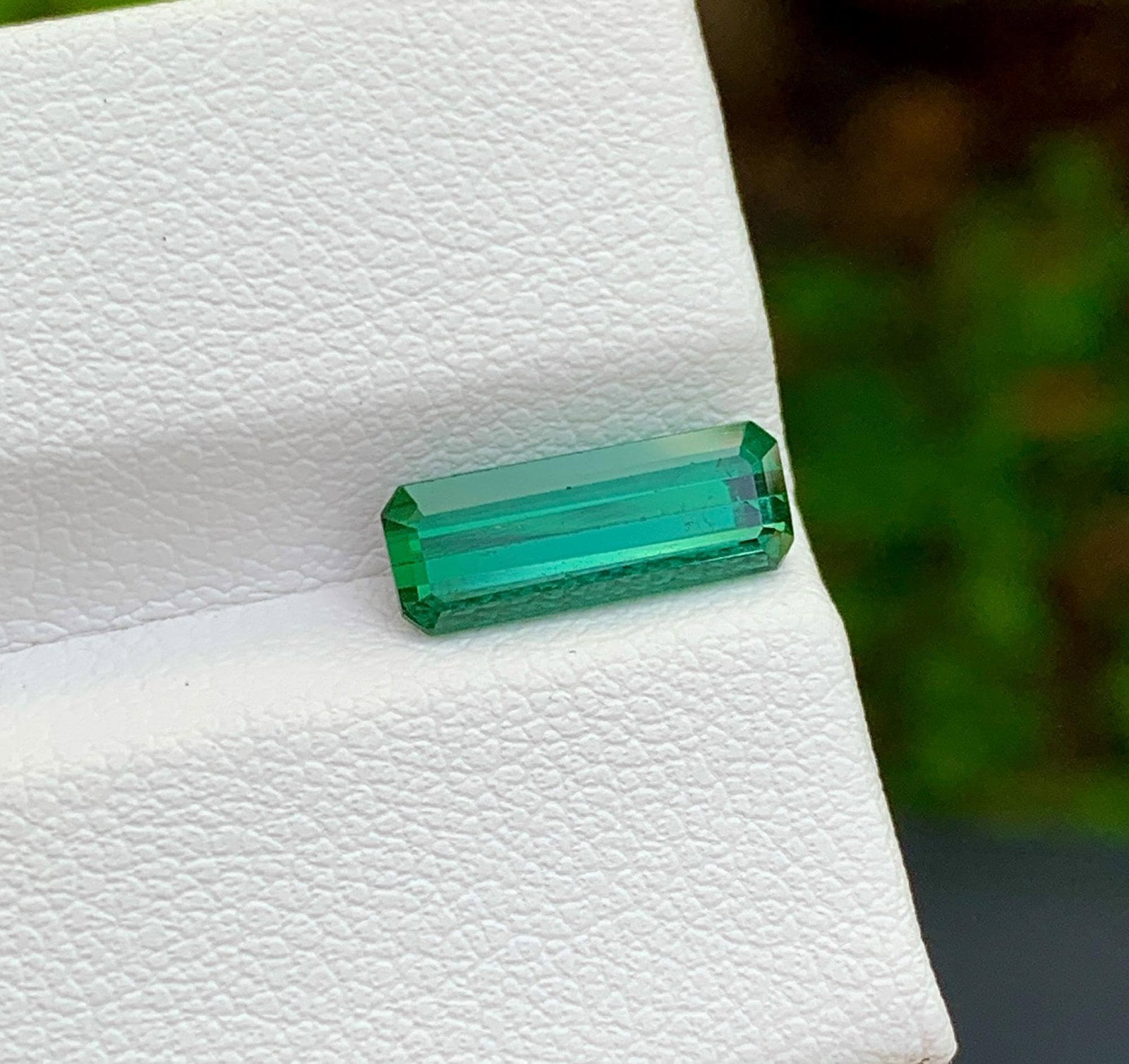 Natural Bluish Green Tourmaline Gemstone 1.70 Carat - Loose Tourmaline for Ring Pendant Jewelry - - 3