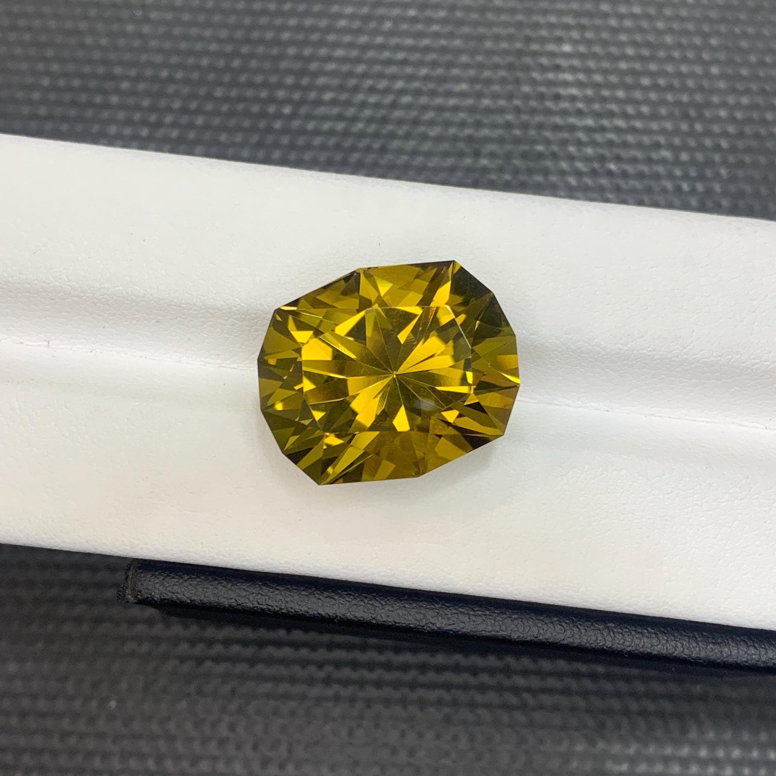 Oval Cut Madeira Citrine Gemstone: 23.92 ct Anniversary Jewelry: Sunset in Your Hands! "A rare find, perfect for a statement piece of jewelry!" This fancy Oval cut citrine is a rare find, boasting a uniform bright orange colour that's sure to captivate. The