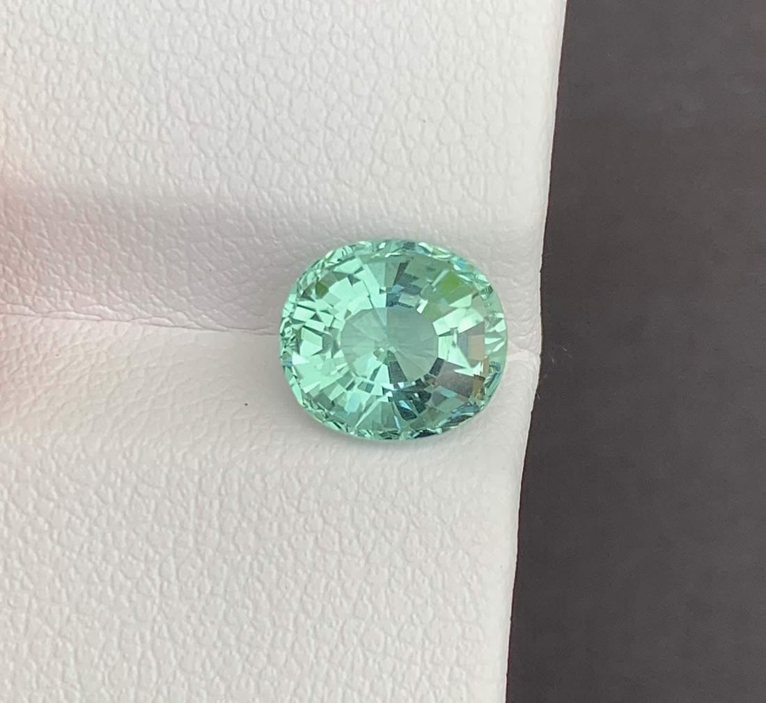 Chinook Color Tourmaline Gemstone: Natural October Birthstone, Africa (2.44 CT): Highlights Supplies for making crafts Materials: Gemstone: Tourmaline Chinook Color Blue Tourmaline Gemstone: Natural October Birthstone, Africa Weight : 2.44 Carat Dimensions : 8.100 * 7.100 * 5.500 