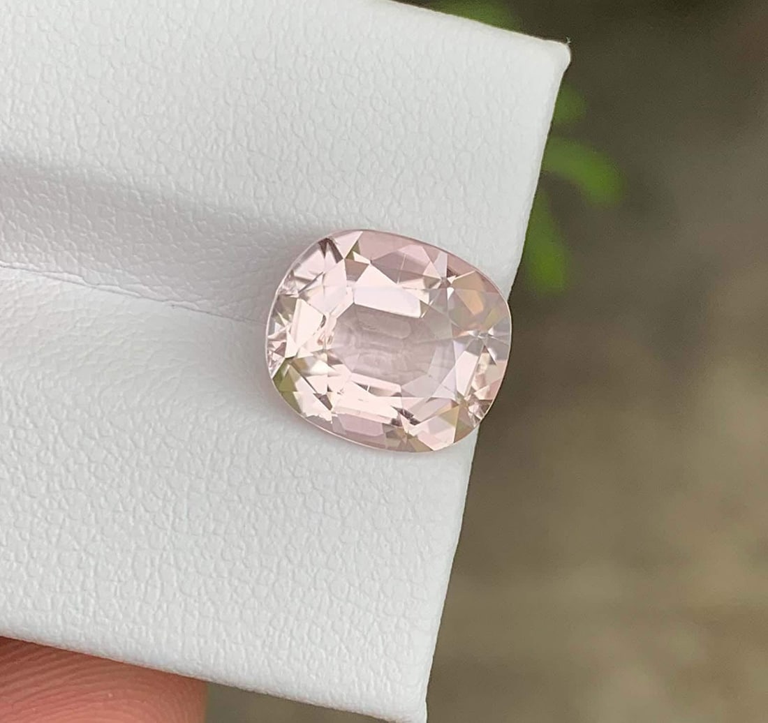 Dawn Pink Tourmaline Gemstone: Natural October Birthstone, Africa (4.28 CT) - 3