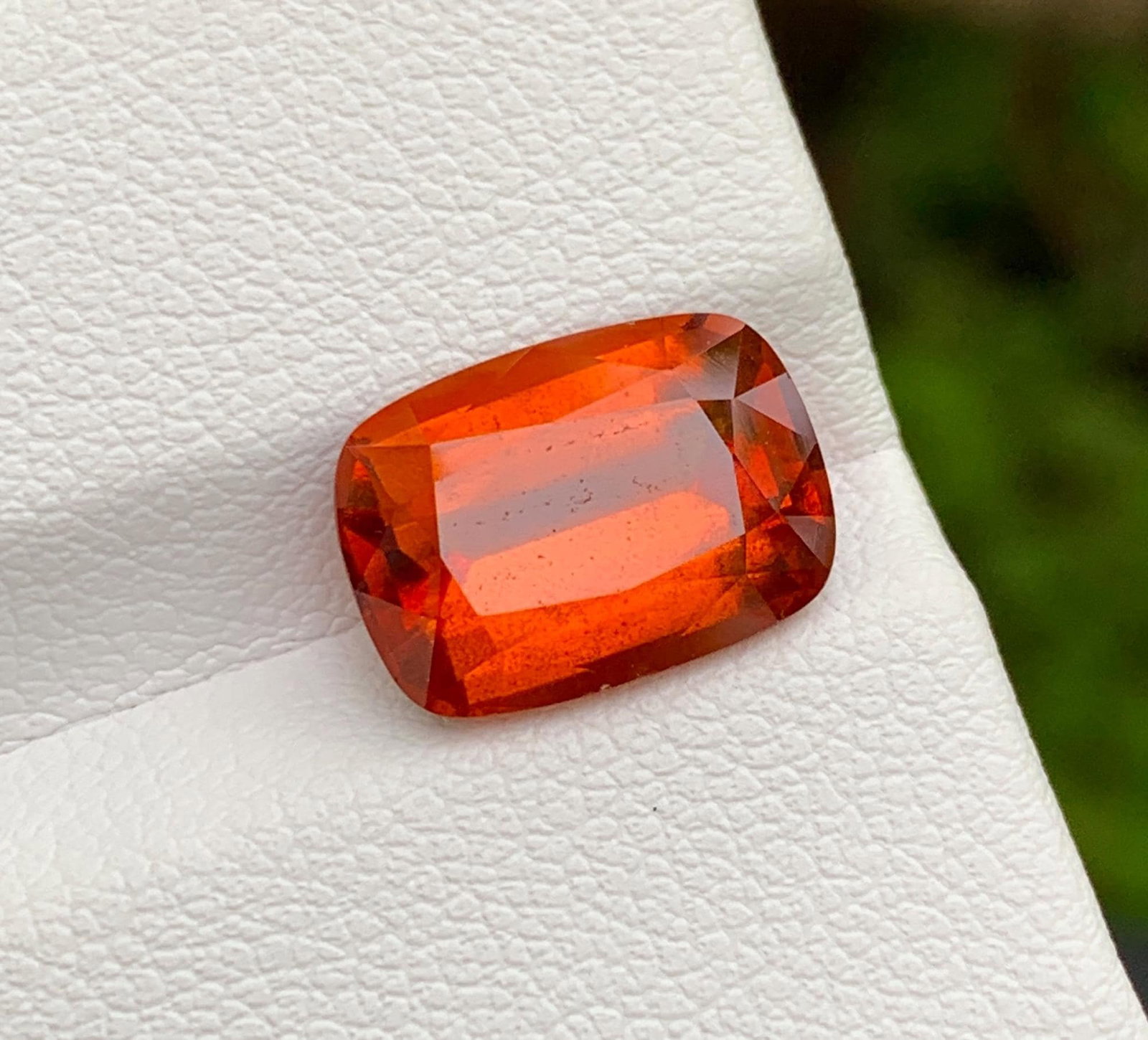 Natural Orange Grossular Garnet 4.84 Carat - Loose Garnet Gemstone for Ring Pendant Jewelry - - 4