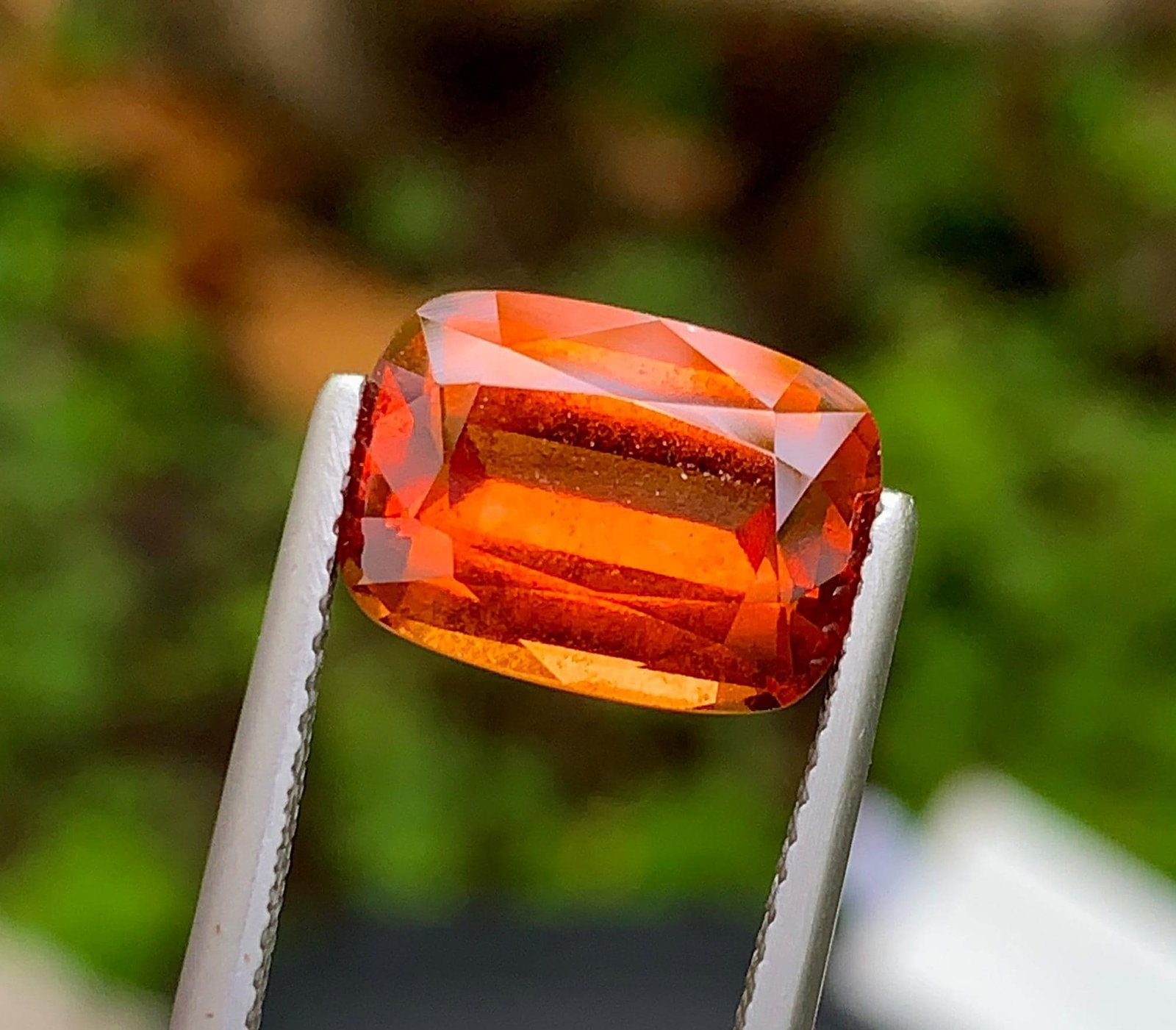 Natural Orange Grossular Garnet 4.84 Carat - Loose Garnet Gemstone for Ring Pendant Jewelry - - 5