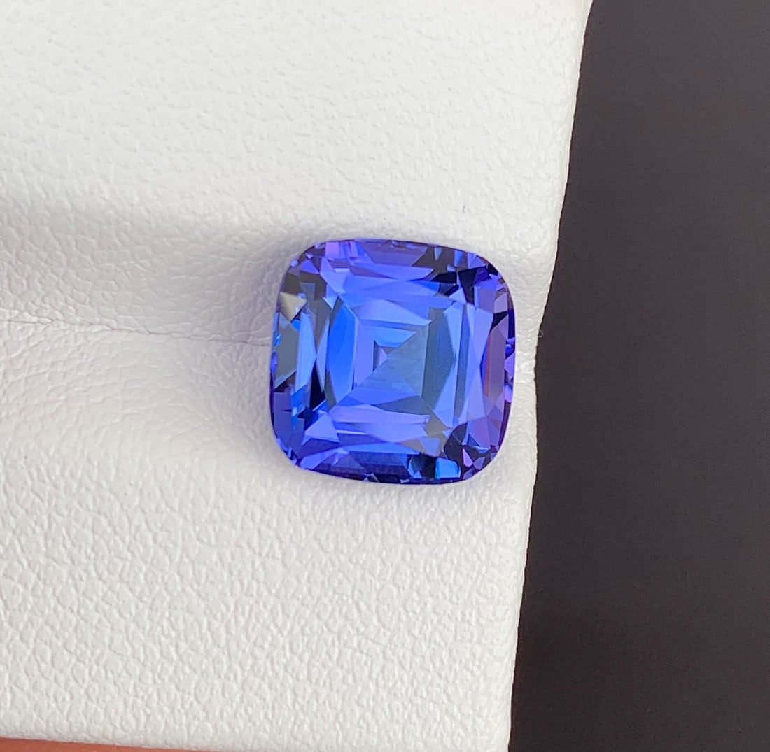 Natural Tanzanite Loose Gemstone Cushion Shape Ring size For Making Jewelry: Highlights Supplies for making crafts Materials: Gemstone: Tanzanite Natural Tanzanite Loose Gemstone Cushion Shape Ring size For Making Jewelry Gemstone :-Natural Blue Tanzanite Shape :- Cushion