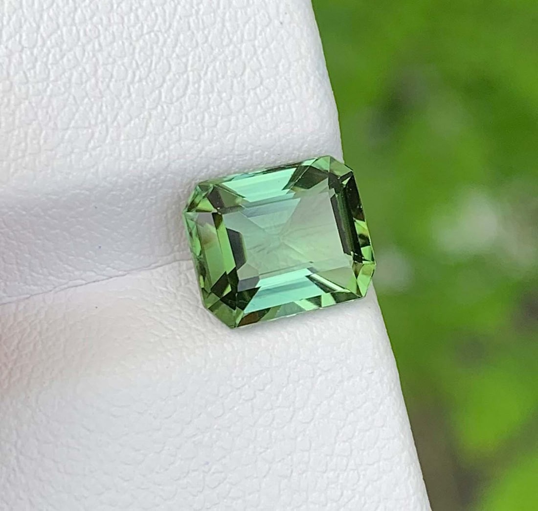 Blue Green Tourmaline Gemstone: Natural October Birthstone, Africa (2.54 CT) - 2