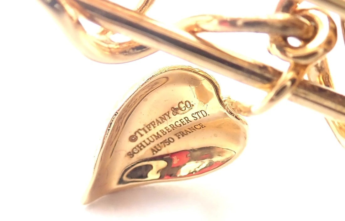 Authentic! Tiffany & Co Schlumberger Peapod 18k Yellow Gold Pearl Pin Brooch - 8