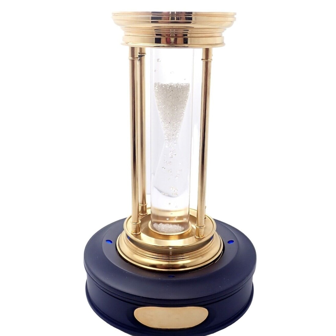 Authentic! De Beers Limited Edition Millennium 2000 Diamond Brass Hourglass: Authentic! De Beers Limited Edition Millennium 2000 Diamond Brass Hourglass Authentic! De Beers Limited Edition Millennium 2000 Diamond Brass Hourglass Product Description About This Piece: This item 