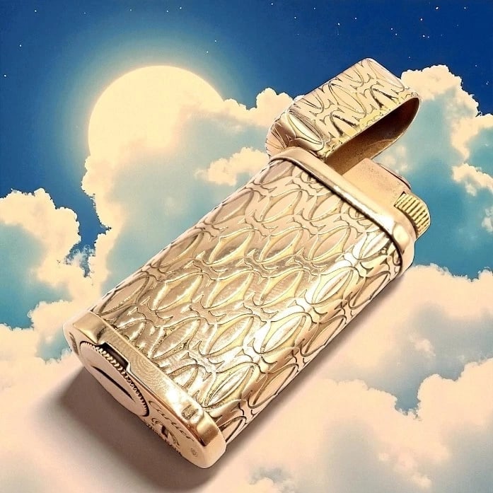 Vintage Cartier Pasha Rose Gold Tone Lighter (1 of 11)